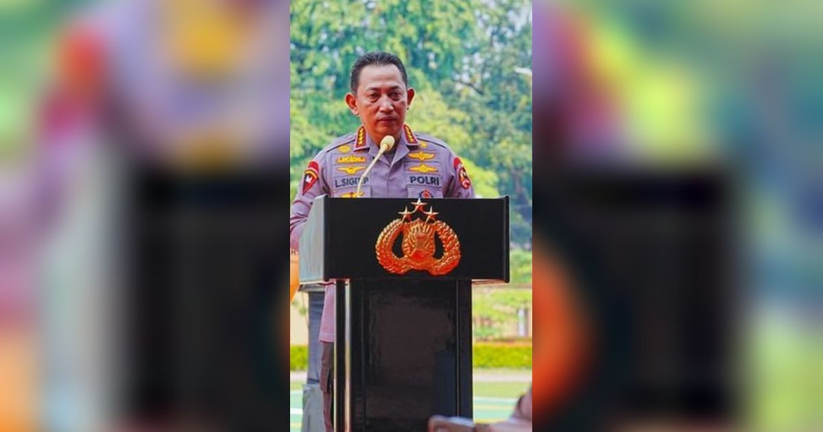 Tak Peduli Jabatannya apa, Kapolri Akan Copot Polisi yang Terlibat Perjudian