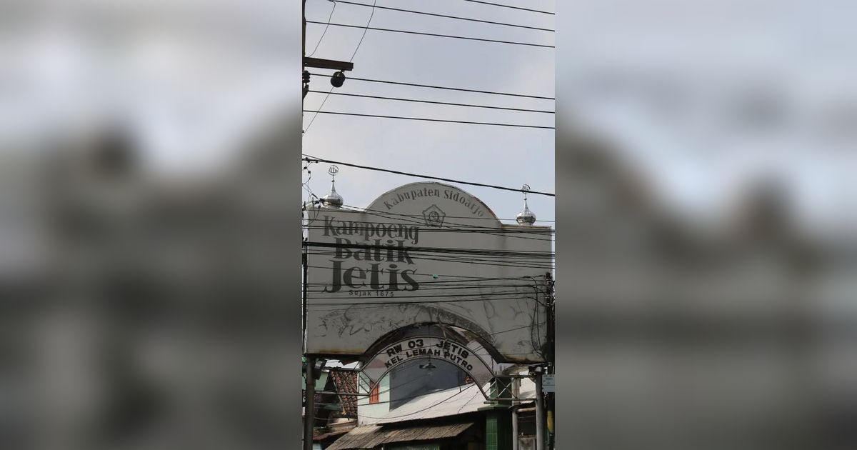 Berusia Lebih dari 300 Tahun, Kampung Batik Jetis Sidoarjo Berawal dari Kegiatan Jemaah Masjid