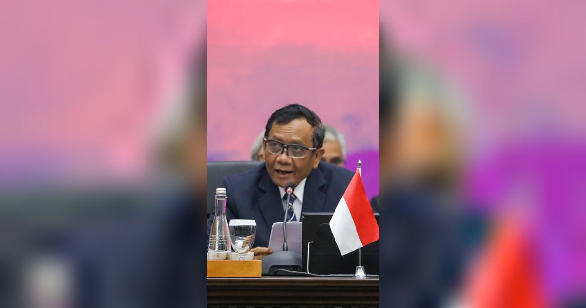 Mahfud MD Pimpin Sidang APSC, Soroti Isu Perdagangan Orang hingga Konflik Myanmar