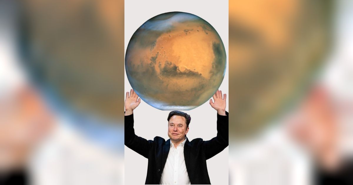Cita-cita Elon Musk Bawa 1 Juta Orang ke Mars pada 2050 Punya Ganjalan Besar, Berikut Faktanya