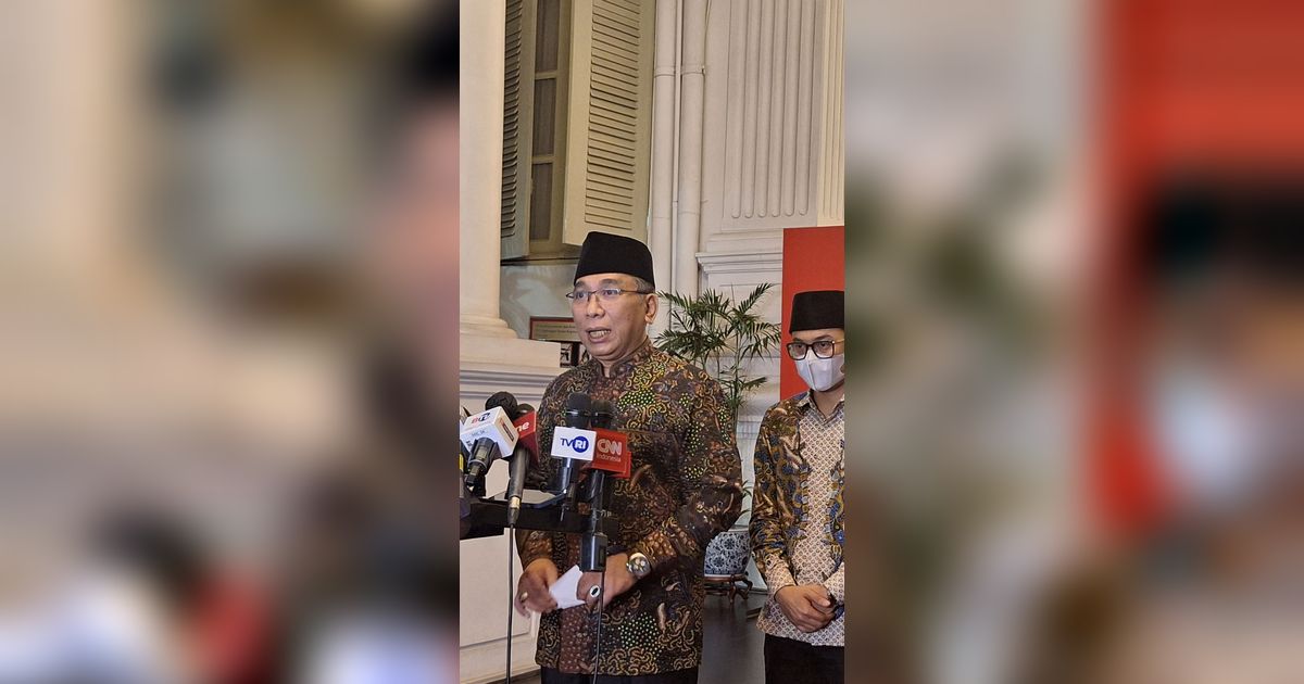 Ketum PBNU Gus Yahya Ungkap Hasil Pertemuan dengan Jokowi di Istana, Ada Bahas Politik?