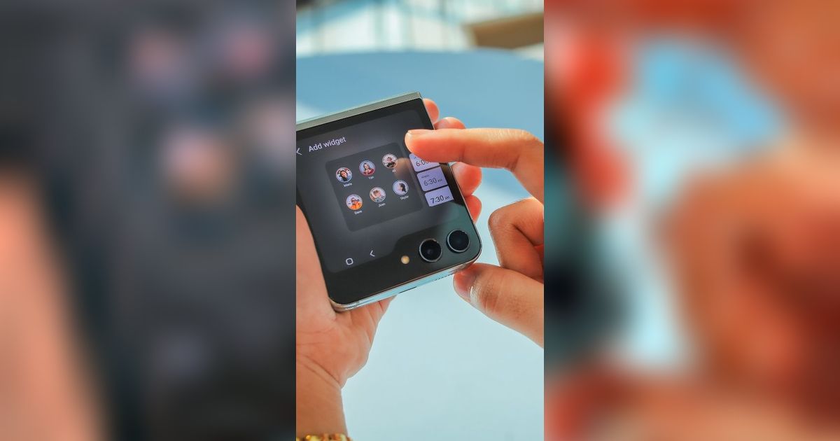 Hadir Lebih Lebar, Ini Deretan Inovasi di Flex Window Galaxy Z Flip5