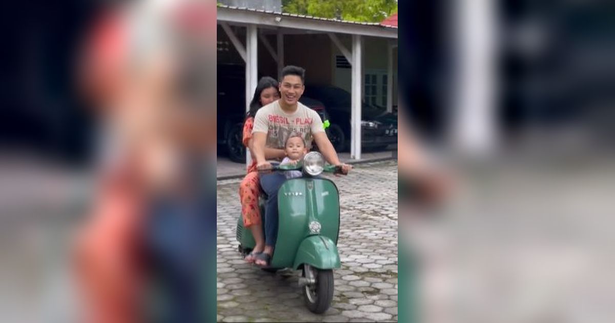 Momen Perwira Polisi dengan Istrinya Putri Ketua MPR Kepergok Vespa-an oleh Sang Jenderal