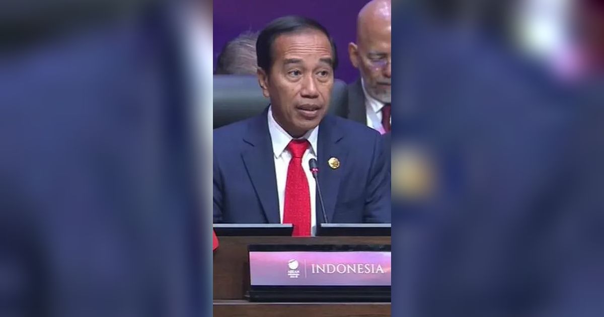 VIDEO: Depan Pemimpin ASEAN, Jokowi Bicara Soal Perpecahan 