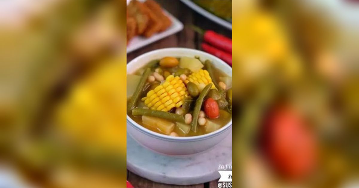 5 Resep Bumbu Sayur Asem Nusantara yang Segar & Lezat, Jadi Menu Favorit Keluarga