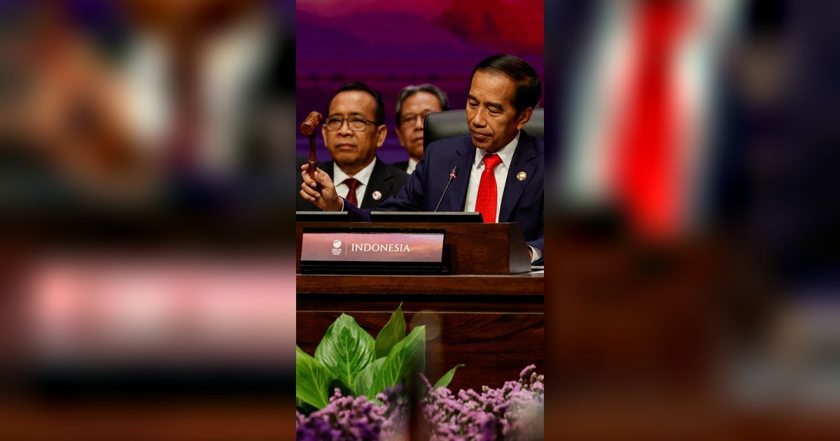 FOTO: Momen Presiden Jokowi Meresmikan Pembukaan KTT ke-43 ASEAN 2023