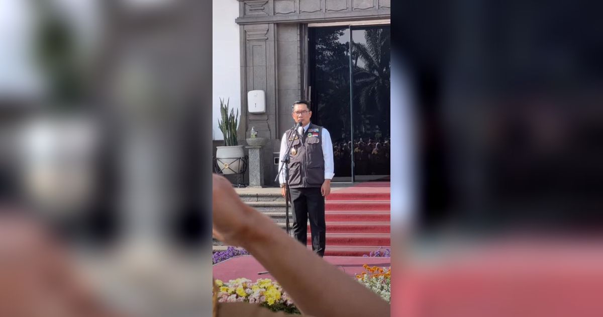 Apel Terakhir Ridwan Kamil: Membungkuk dan Pamit ke ASN