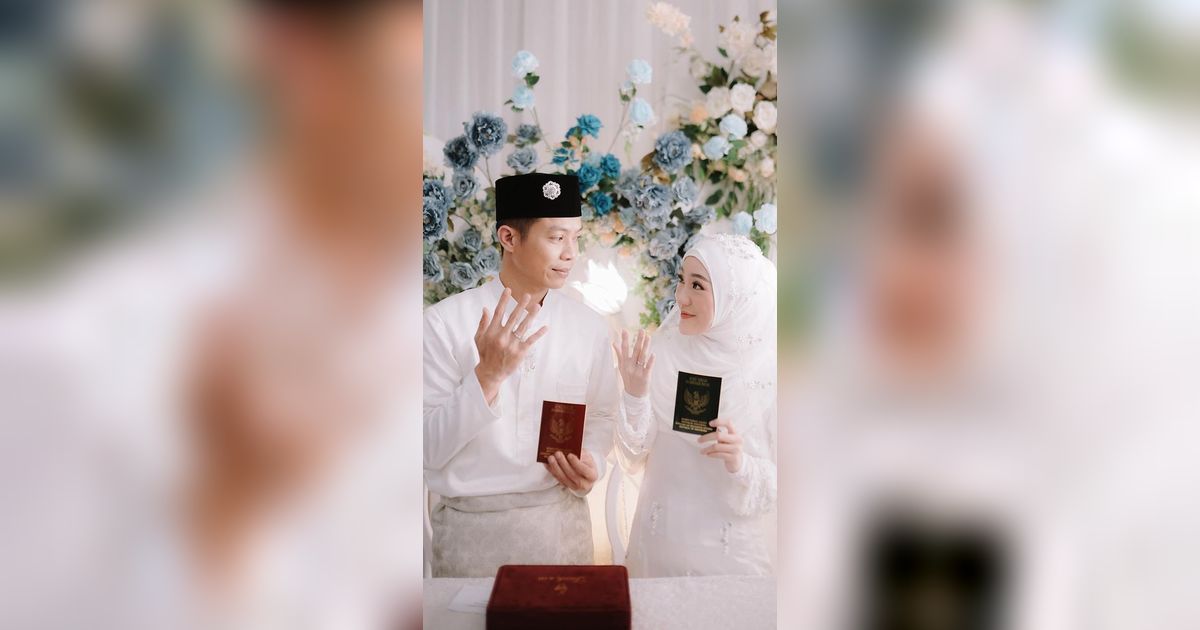 Potret Momen Manis Larissa Chou dan Ikram Setelah Resmi Menikah