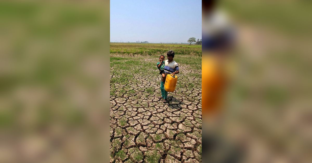 FOTO: Musim Kemarau, Kabupaten Tangerang Tetapkan Siaga Bencana Kekeringan