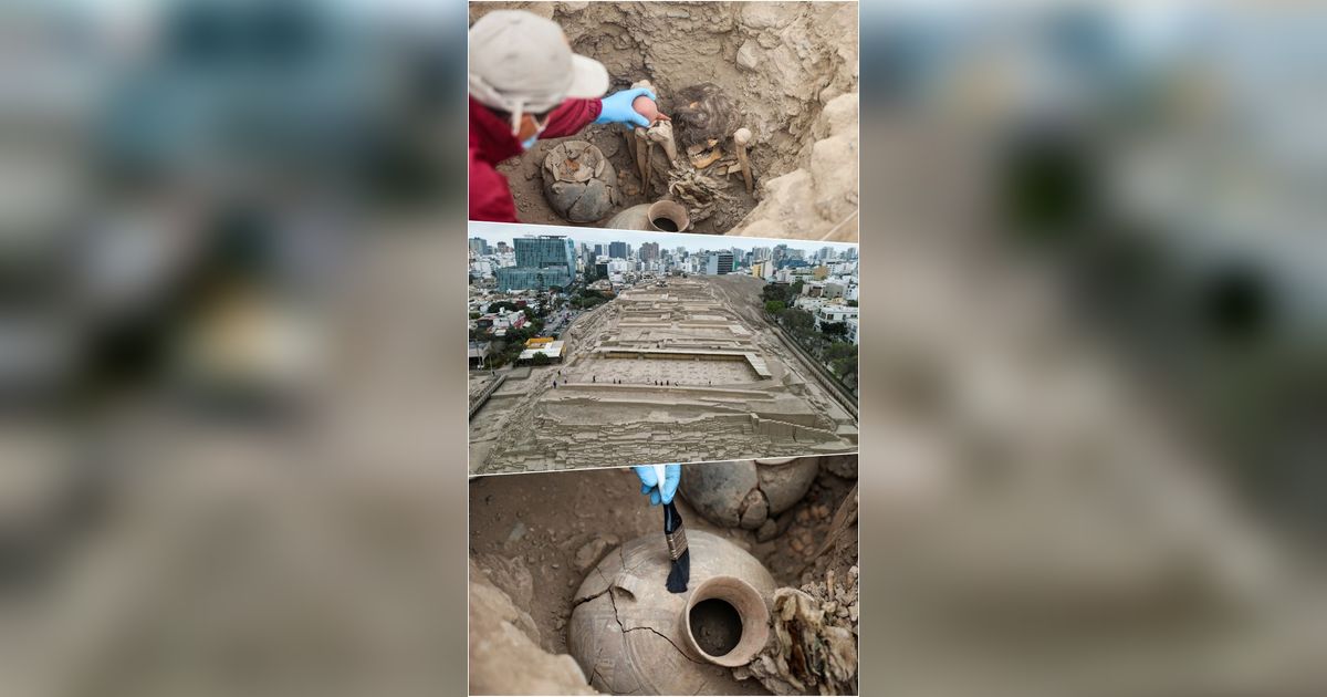 FOTO: Arkeolog Temukan Mumi Berusia 1.000 tahun di Lingkungan Perumahan Peru, Wujudnya Mengejutkan