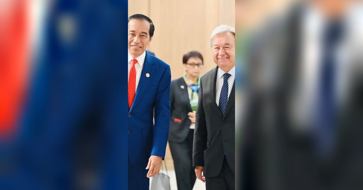 Sekjen PBB Puji Kepiawaian Diplomasi Jokowi: Kepemimpinan Anda Luar Biasa di ASEAN