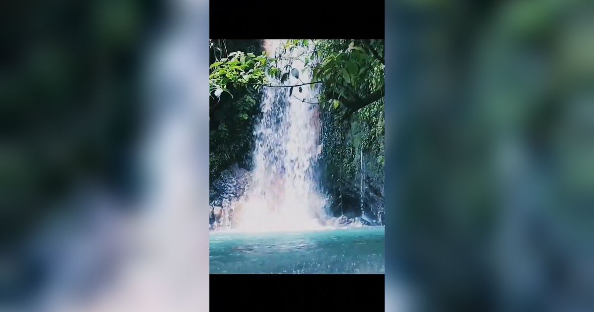 Serunya Healing di Curug Cipondok Subang, Airnya Tenang dan Berwarna Biru