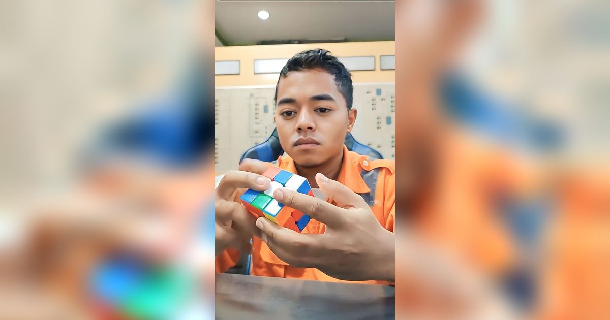 Heboh `Reza Arap` Jadi Pegawai PLTU yang Jago Main Rubik, Sosok Aslinya Bikin Syok