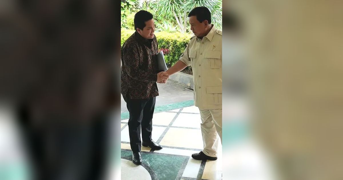 Masuk Kandidat Cawapres Prabowo, Ini Jawaban Erick Thohir