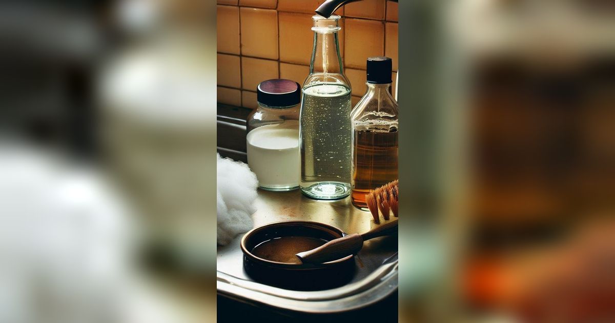 Bersihkan Saluran Air Tempat Cuci Piring yang Kotor Membandel Cuma dengan Bahan Dapur!