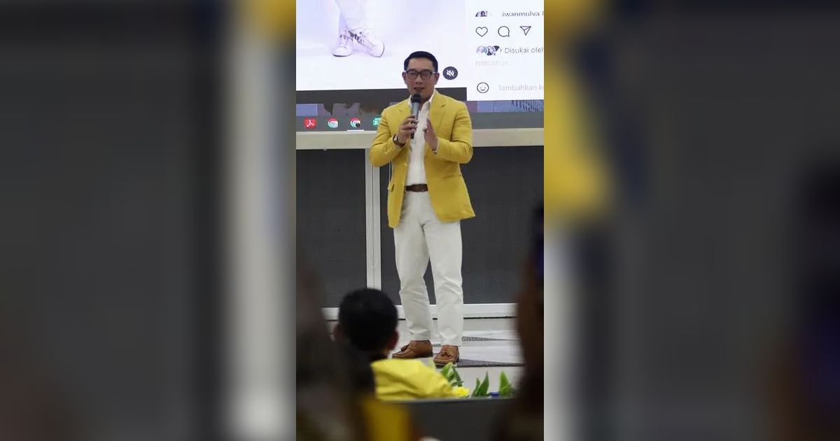 Golkar Buka Peluang Merapat ke PDIP Jika Ganjar-Ridwan Kamil Berpasangan