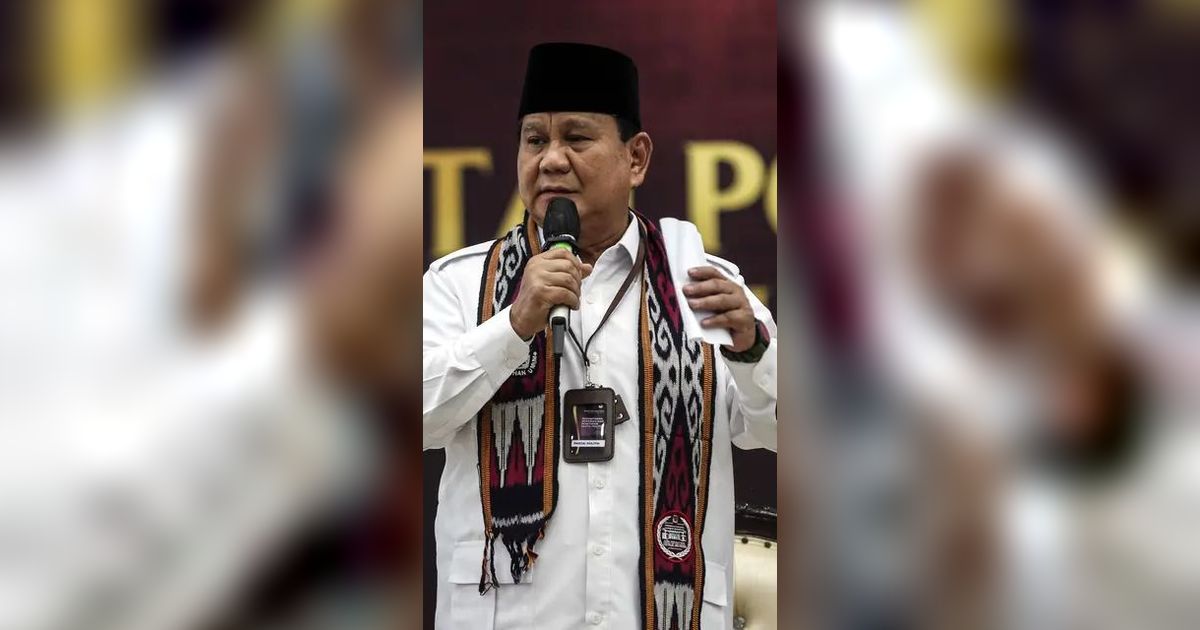 Prabowo Subianto di Depan Santri Ponpes Gus Miftah: Saya Ingin Memimpin, Saya Minta Mandat dari Saudara