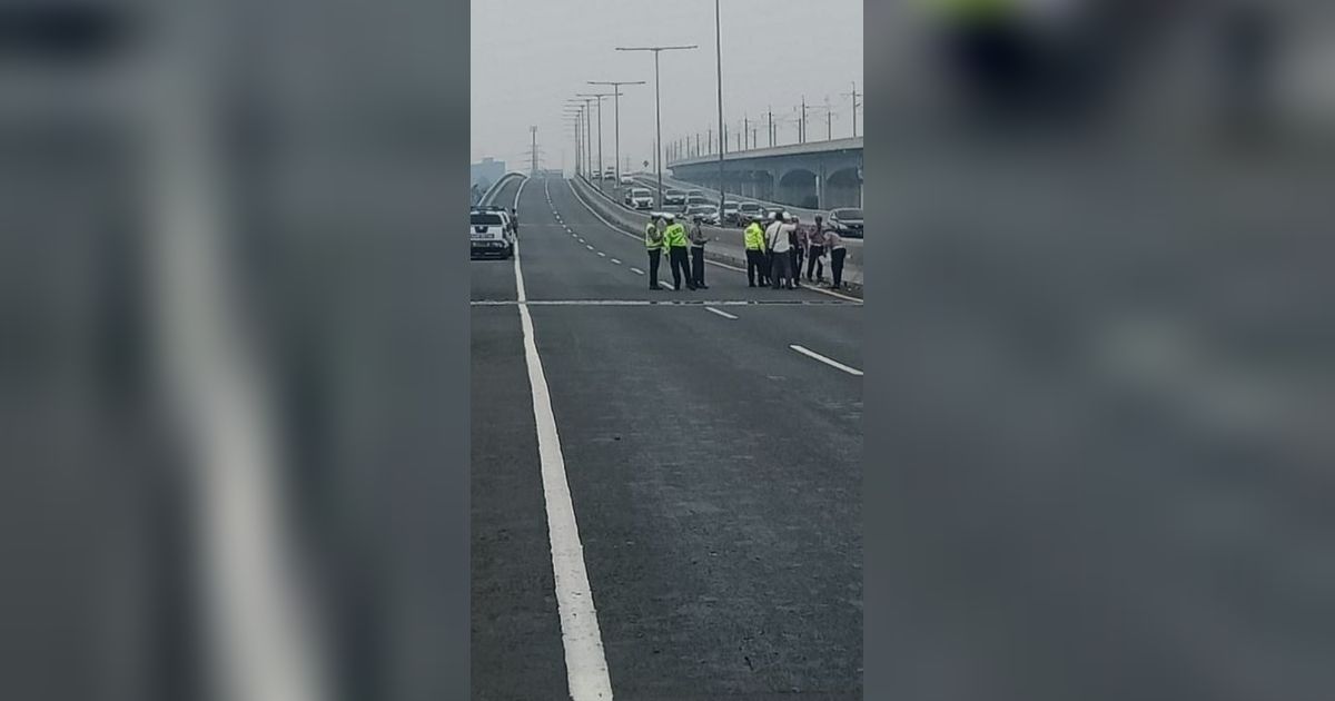 Kecelakaan Beruntun di Tol MBZ, Penyebabnya Mobil Anggota TNI Lawan Arah