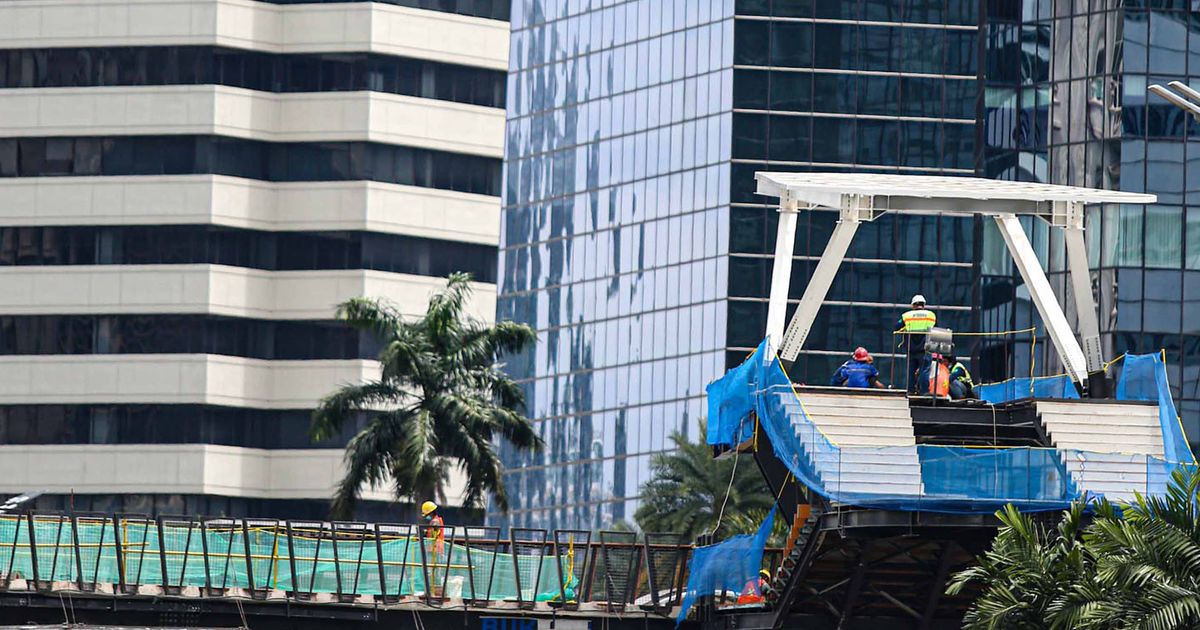 Imbas Pembangunan JPO Dekat Citywalk Sudirman, Simak Rekayasa Lalu Lintas di Jalan KH Mas Mansyur Berikut Ini