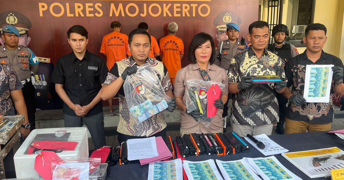 Waspada Peredaran Uang Palsu, Total Rp196 Juta Pecahan Rp50 Ribu Disita Polisi