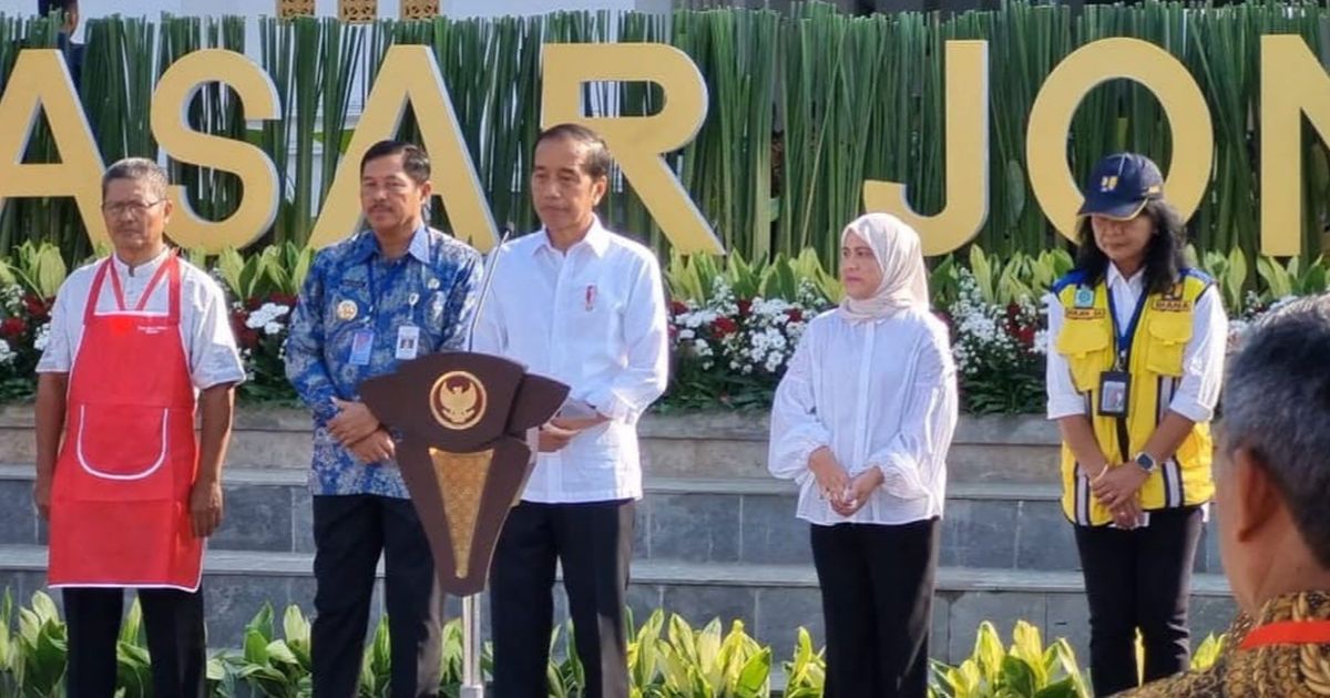 Jokowi Kaget Lihat Pasar Jongke Dibangun Gibran Senilai Rp124 Miliar: Mall Saja Kalah