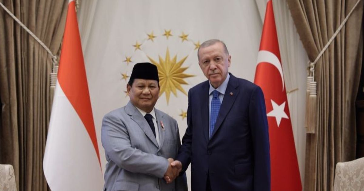 Prabowo Bertemu Erdogan, Ini yang Dibahas