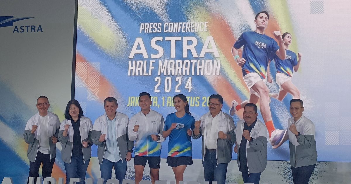 Usung Tema Run With Happiness, Astra Half Marathon 2024 Galakan Pola Hidup Sehat Hingga Peduli Lingkungan