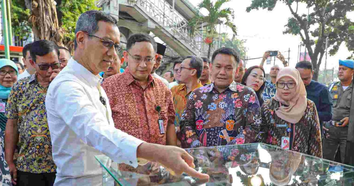 Pasar Pramuka Bakal 'Disulap' Agar Terhubung dengan LRT Jakarta