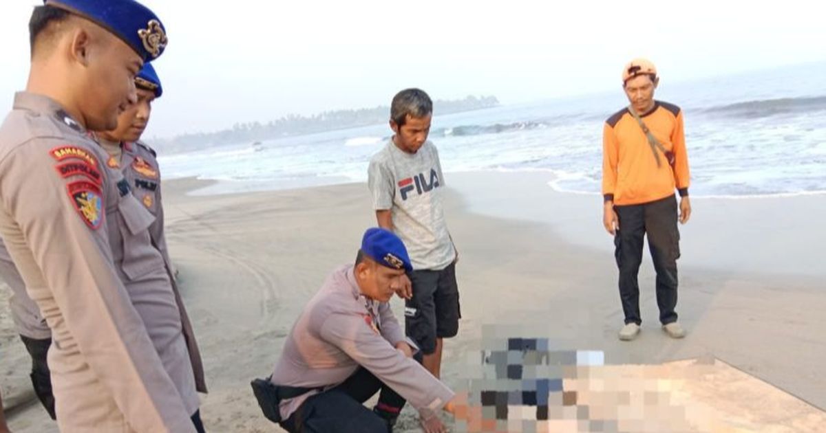 Mayat WNA Ditemukan di Pesisir Pantai Marbella Anyer, Tinggalkan Surat di Botol