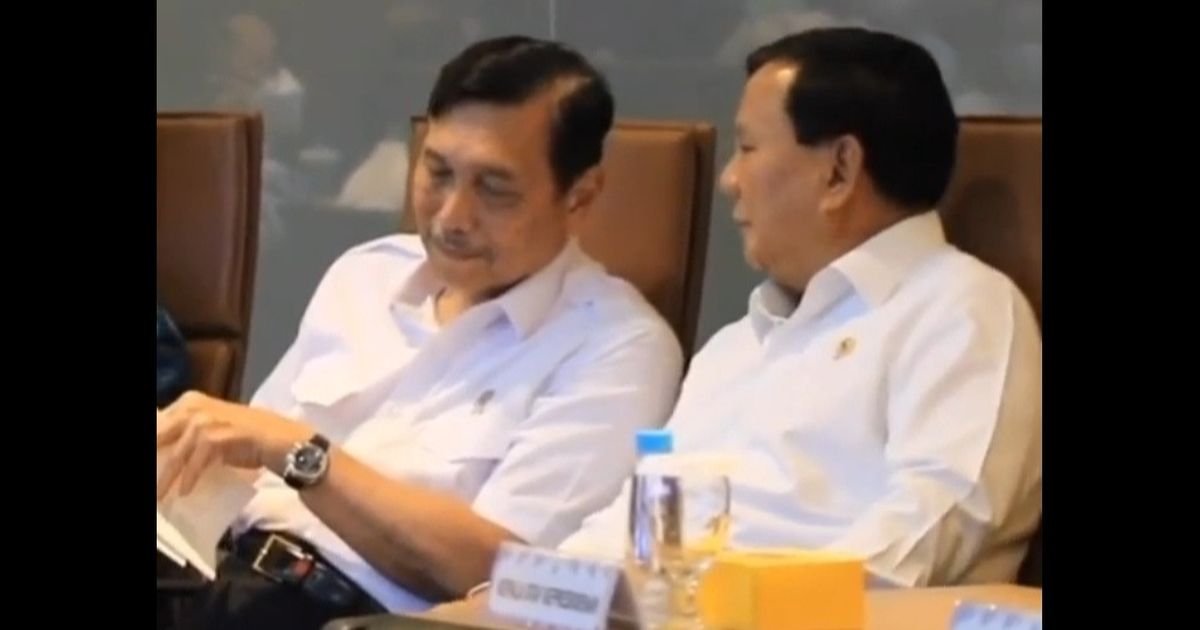 Pesan Jokowi ke Luhut: Tetap Komunikasi dengan Prabowo