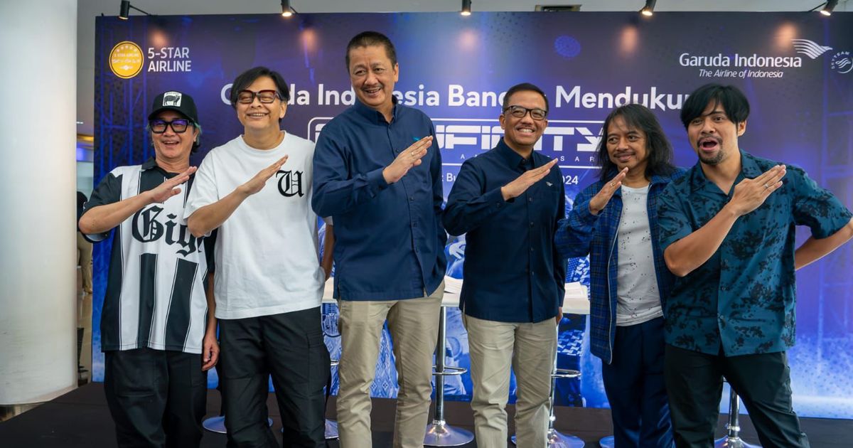 Garuda Indonesia Jual Tiket Konser 30 Tahun Band Gigi, Pelanggan Setia Dapat Harga Diskon Khusus, Cek Harganya di Sini