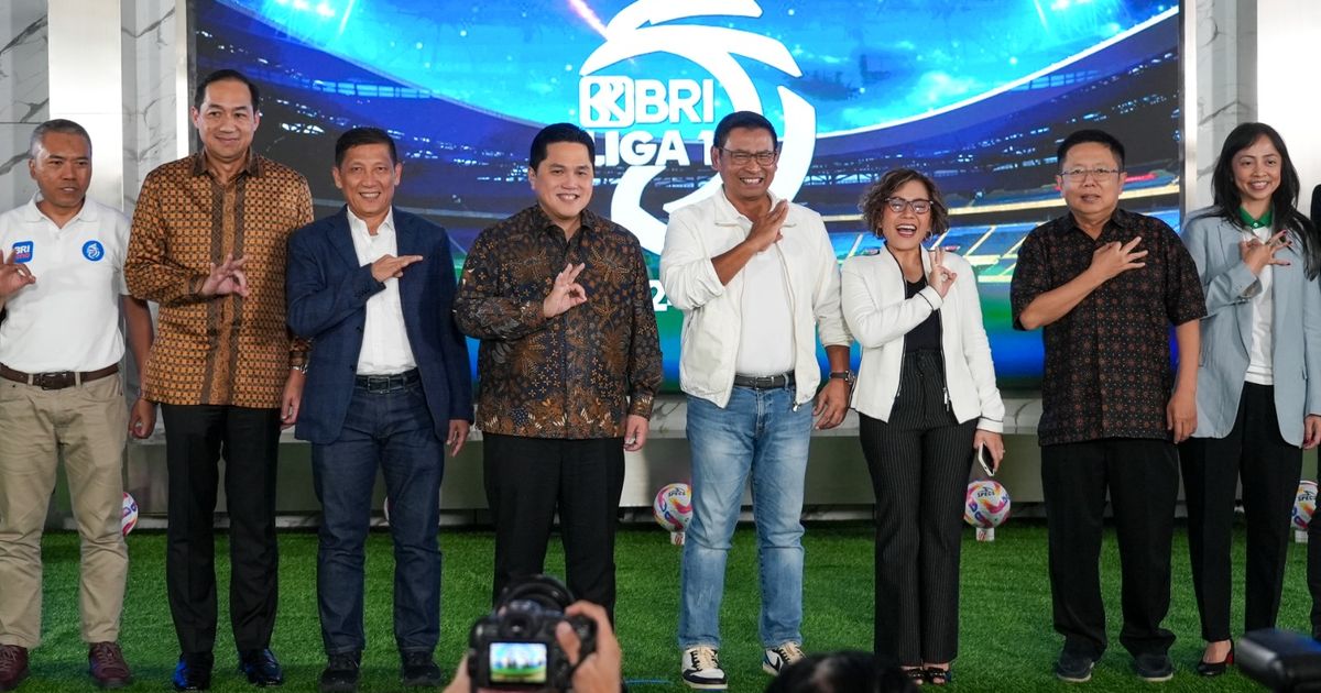 Ciptakan Perputaran Ekonomi Rp10,42 triliun, BRI Kembali Jadi Sponsor Utama Liga 1 2024-2025