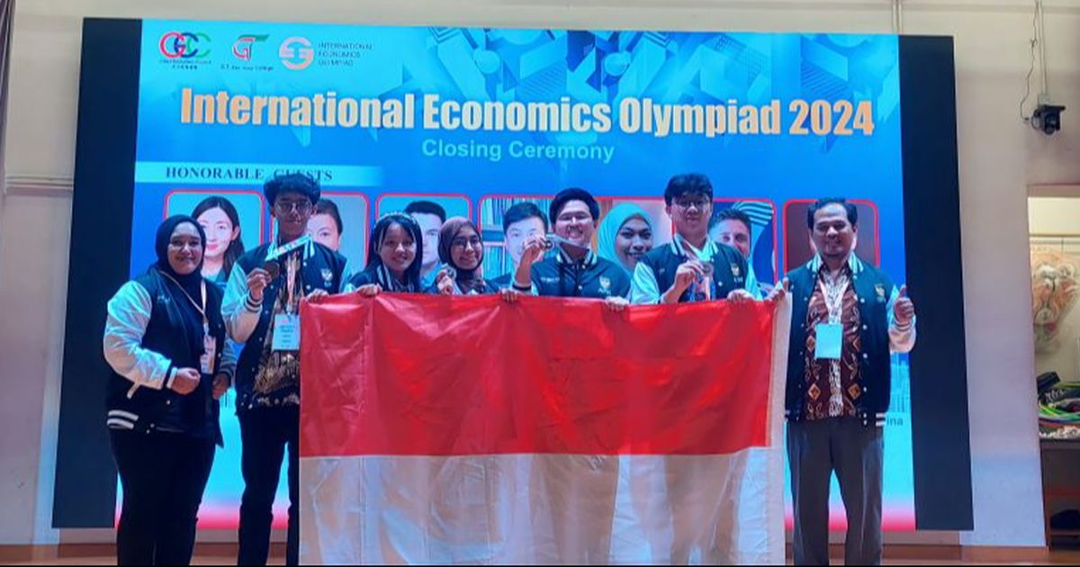 Ini Daftar SMA Tim Olimpiade Ekonomi Indonesia Peraih 2 Perak & 2 Perunggu dari Ajang IEO Hongkong