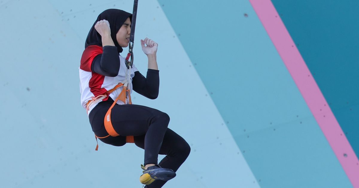 Kisah di Balik Rajiah Sallsabillah Lolos 8 Besar Olimpiade Paris 2024, Tak Pernah Lupa dengan Sosok yang Mengenalkannya pada Panjat Tebing