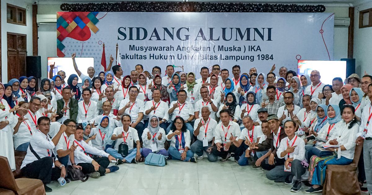 Meriah dan Seru, Acara 4 Dasawarsa FH Unila 1984