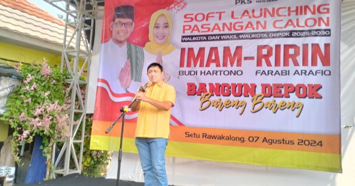 PKS-Golkar Yakin Pasangan Imam-Ririn Raih 80 Persen Suara di Pilkada Depok