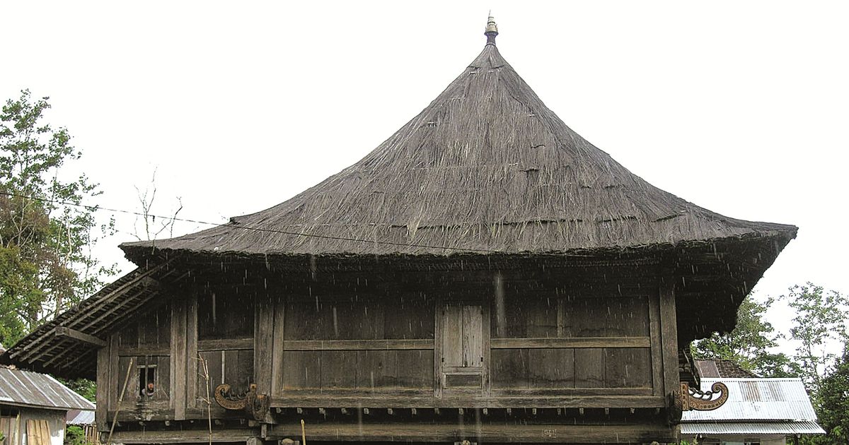 Mengenal Lamban Pesagi, Rumah Panggung Persegi Empat Kebanggaan Masyarakat Lampung Barat