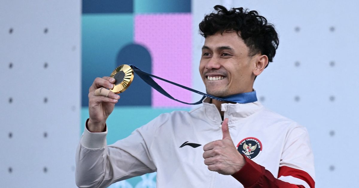 Veddriq Leonardo Sebut Medali Emas untuk Kado HUT ke-79 RI
