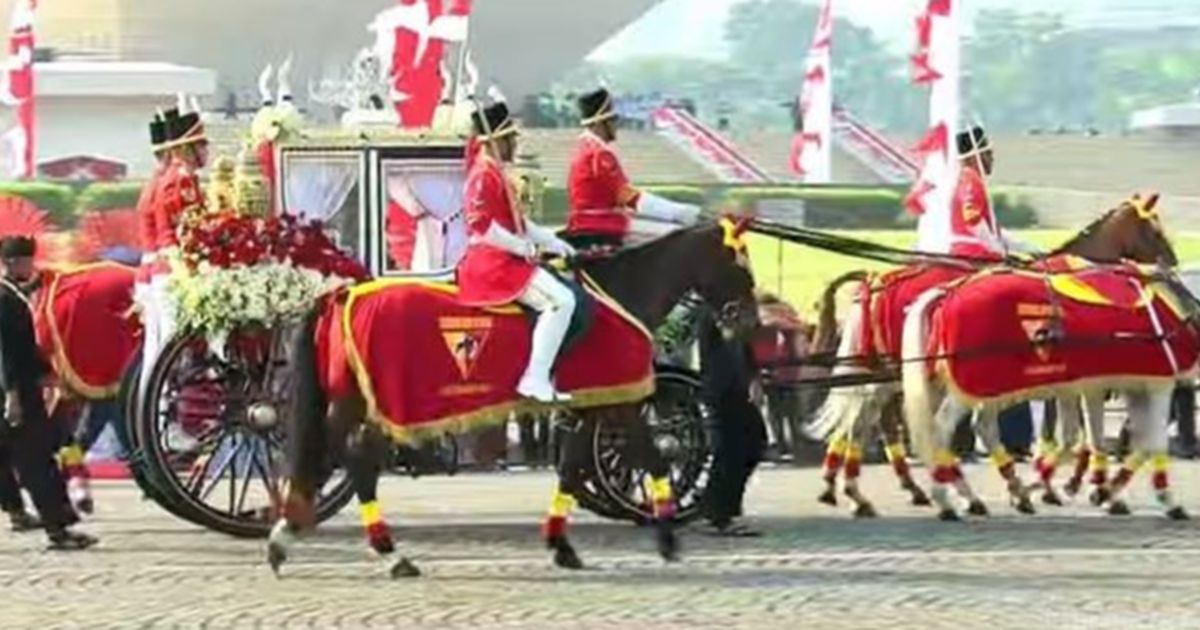 Bendera Merah Putih Dibawa Pakai Maung, Catat Rute Kirab dari Monas ke IKN untuk HUT Ke-79 RI