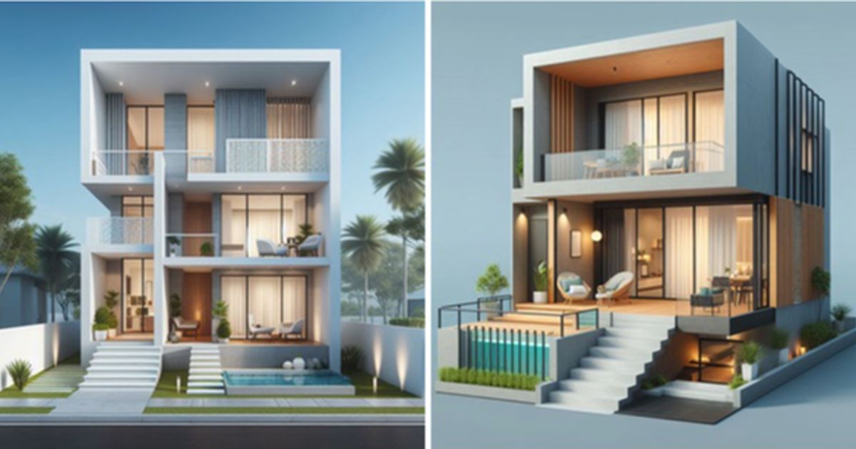 9 Ide Desain Rumah 2 Lantai Minimalis, Modern Elegannya Cocok untuk Gen Z hingga Milenial