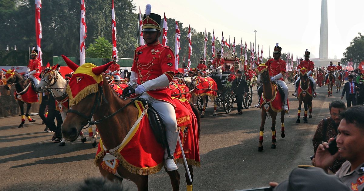 Ada Kirab Bendera Pusaka Dari Istana-Halim, Simak Rute Pengalihan Arus Lalu Lintas Pagi Ini