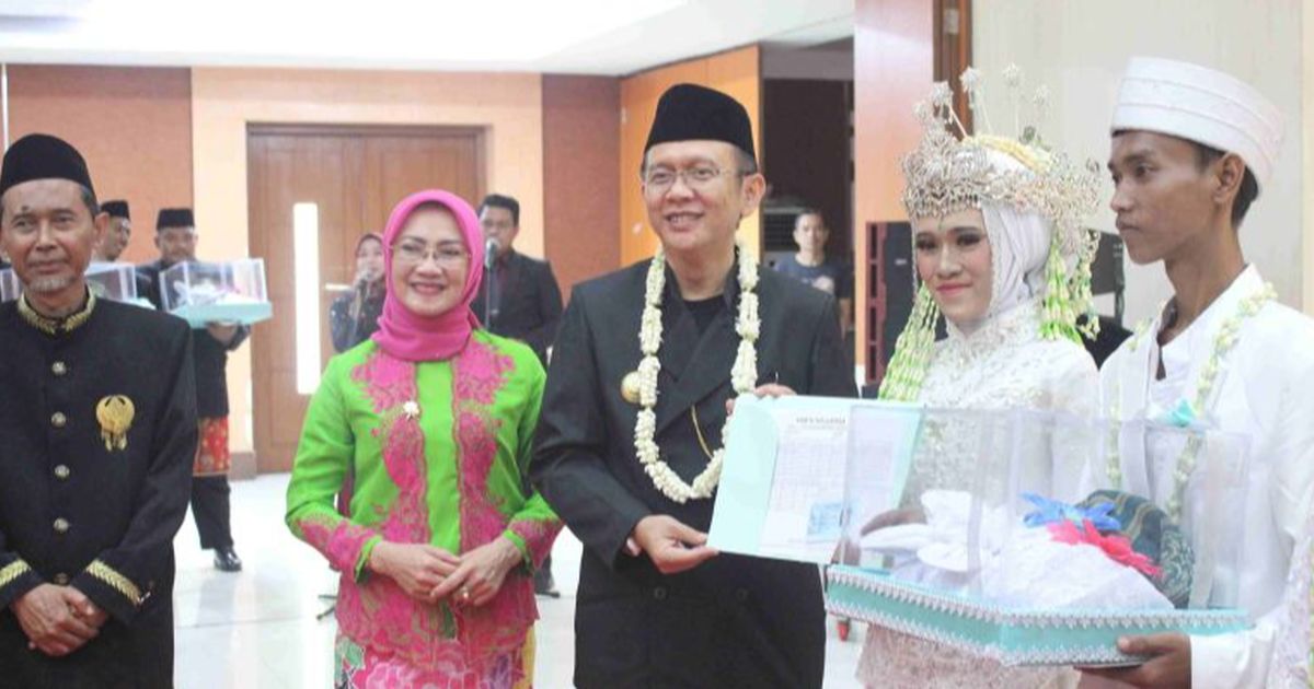 Warga Miskin di Kabupaten Bekasi Bisa Menikah hingga Bulan Madu Pakai Dana Zakat