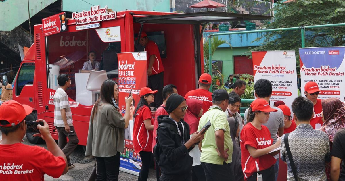 Pasukan Merah Putih Bodrex Disebar ke 5 Daerah Berikan Pemeriksaan Kesehatan Sasar 6.000 Warga