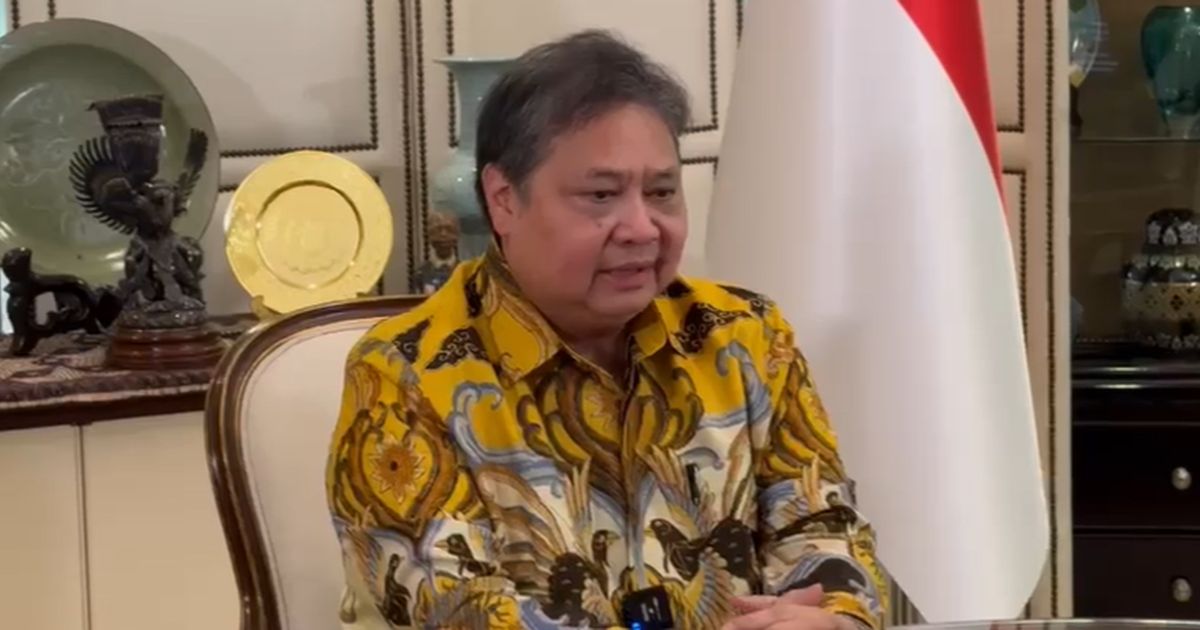 Mundur dari Kursi Ketum Golkar, Airlangga Disambangi Petinggi Parpol di Widya Chandra