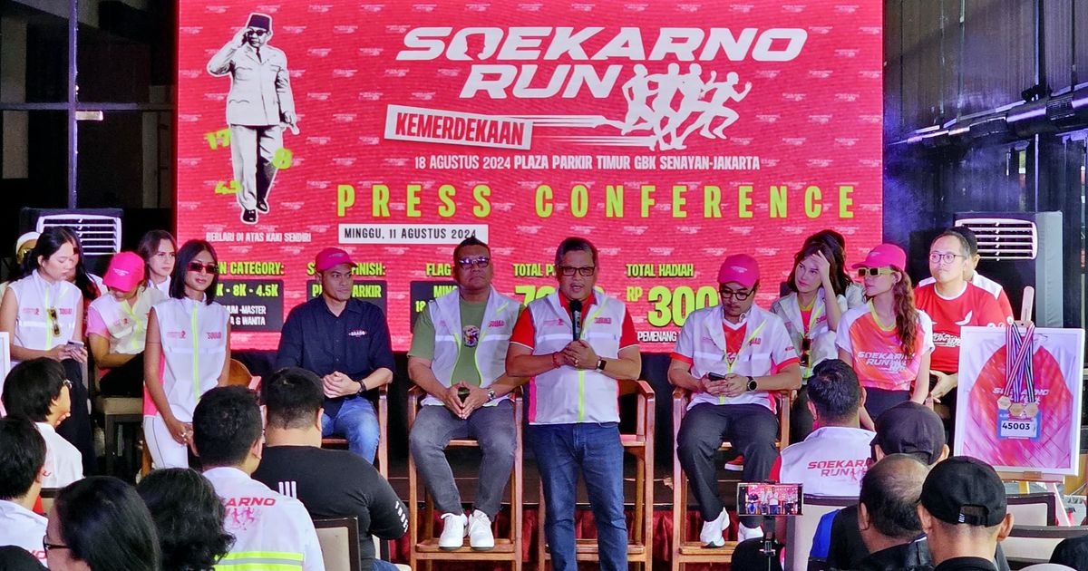 Ayu Ikut Soekarno Run 2024 Pada Digelar 18 Agustus 2024, Berikut Detail Pelaksanaannya