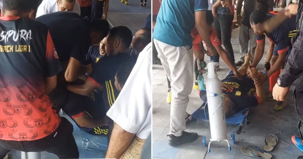 Viral Aksi Penyelamatan Pria yang Tak Sadarkan Diri saat Main Futsal, Diduga Lakukan Donor Darah Sebelum Ikut Turnamen