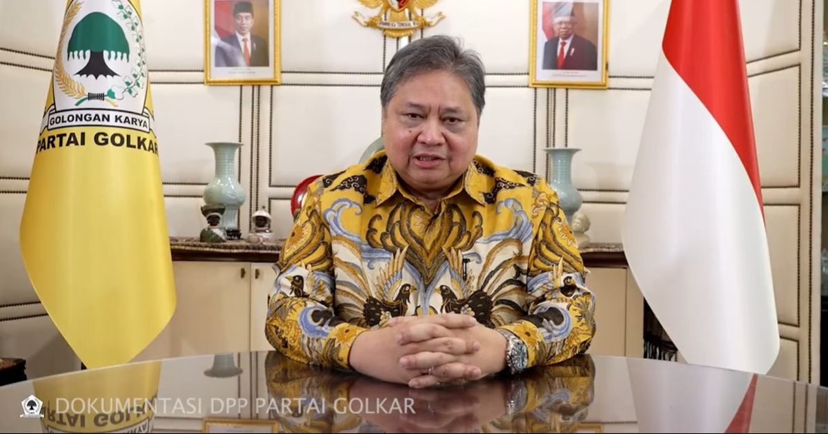 Riwayat Panjang Airlangga di Golkar dan Jejak Politiknya Sejak Muda