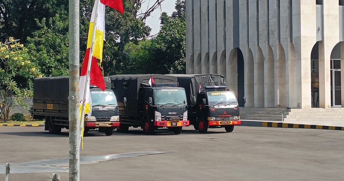 Markas Golkar Masih Dijaga Anggota Brimob Usai Airlangga Mundur dari Kursi Ketum