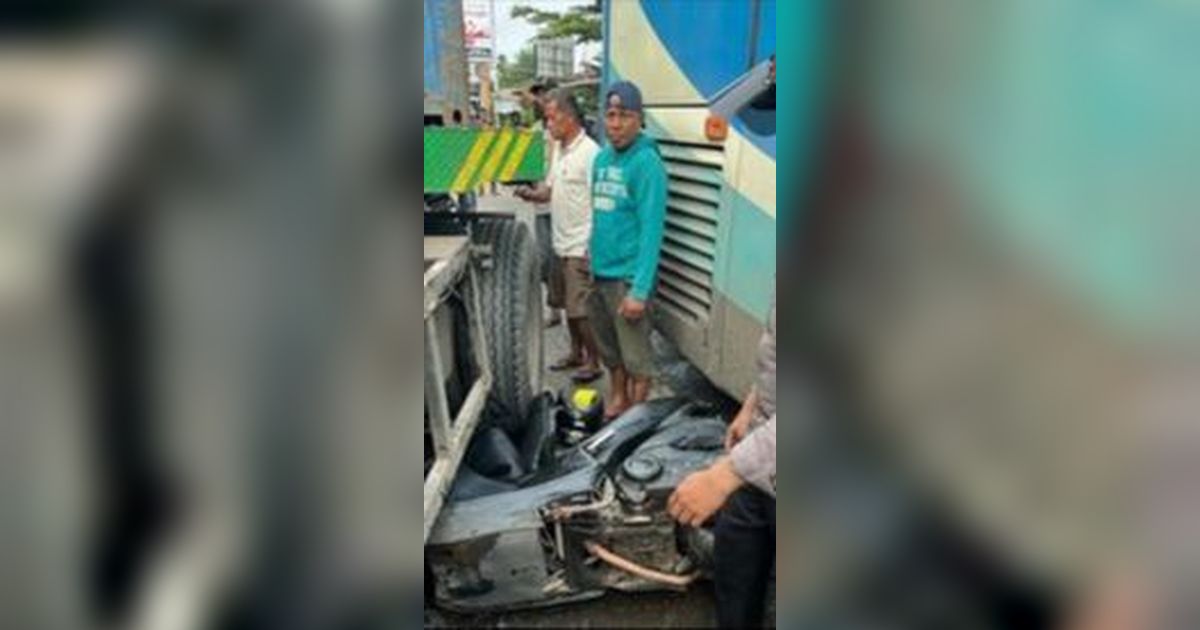 Aksi Heroik Bripda Novandro, Polisi yang Relakan Motornya Dilindas Bus Demi Selamatkan Banyak Nyawa