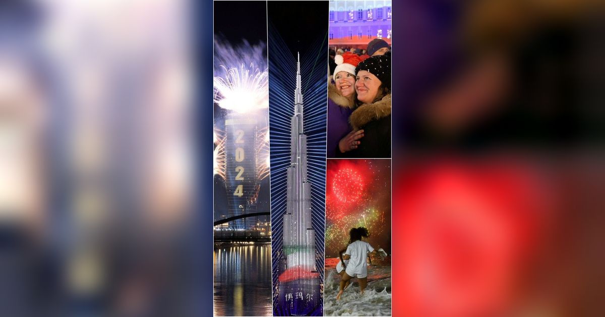 FOTO: 15 Negara dengan Perayaan Pesta Malam Tahun Baru 2024 Terheboh di Dunia